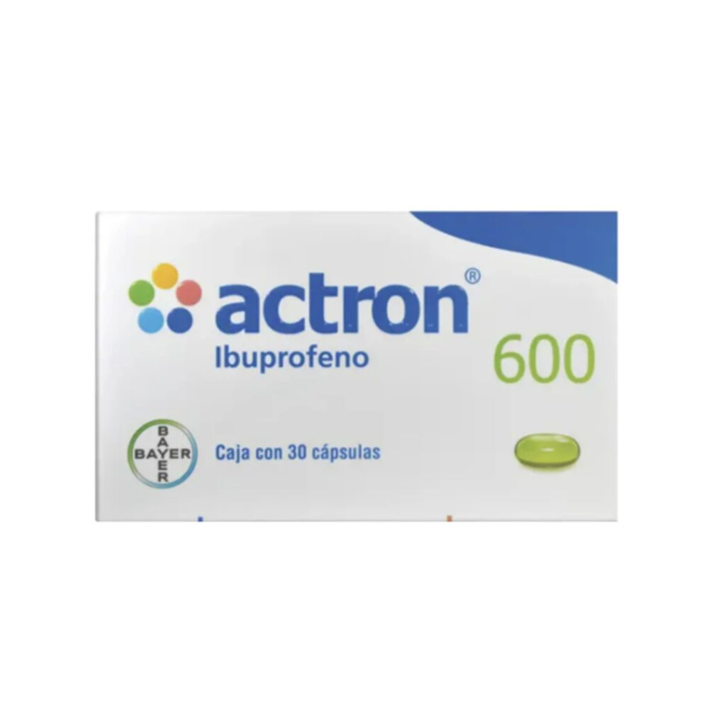 ACTRON 600MG 30 CAPSULAS