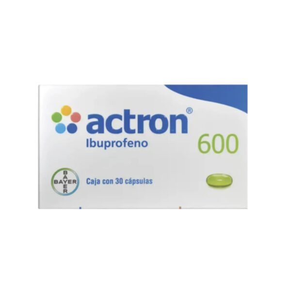 ACTRON 600MG 30 CAPSULAS