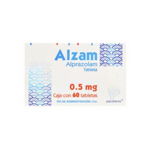 ALZAM TABS 0.50 MG C/60