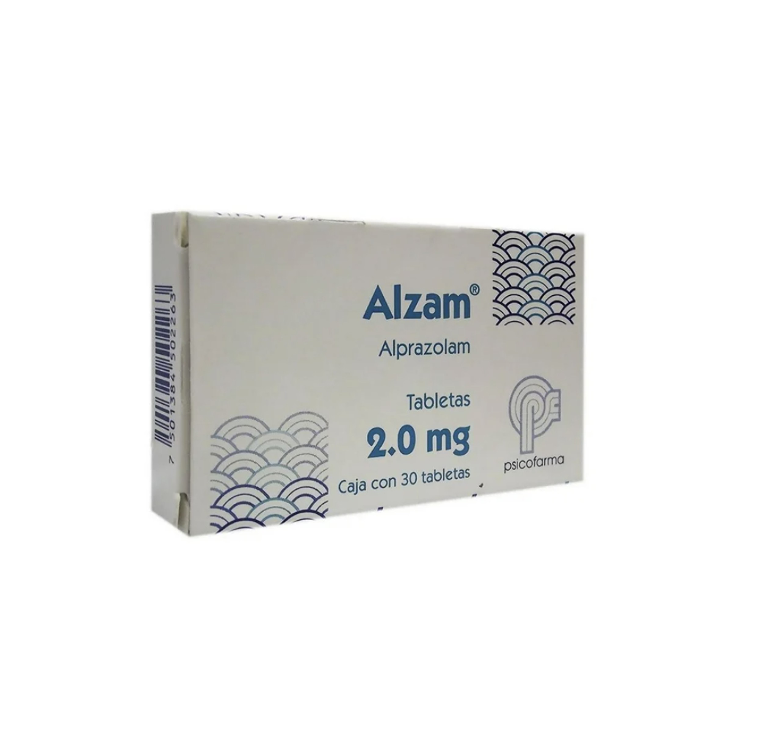 ALZAM TABS 2 MG C/30