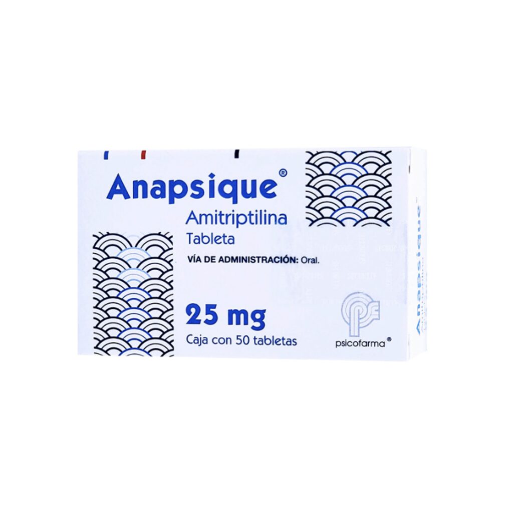 ANAPSIQUE TABS 25 MG C/50