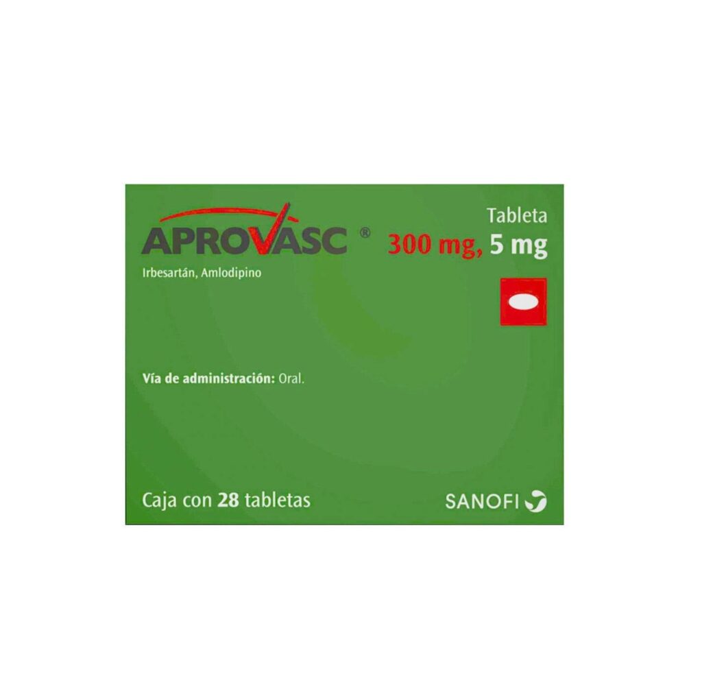 APROVASC 300MG / 5 MG C/28 TAB.