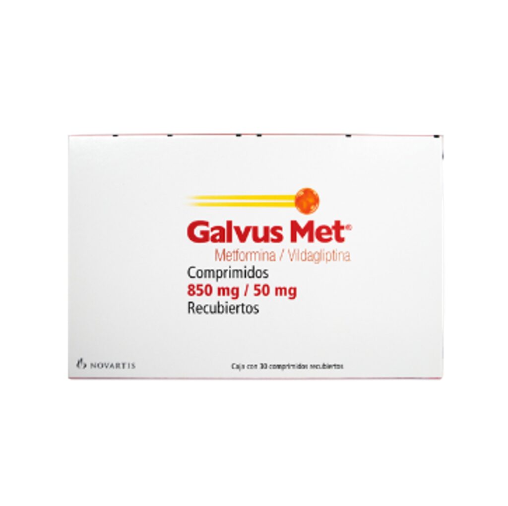 GALVUS MET 50/850 MG/MG 30 COMP