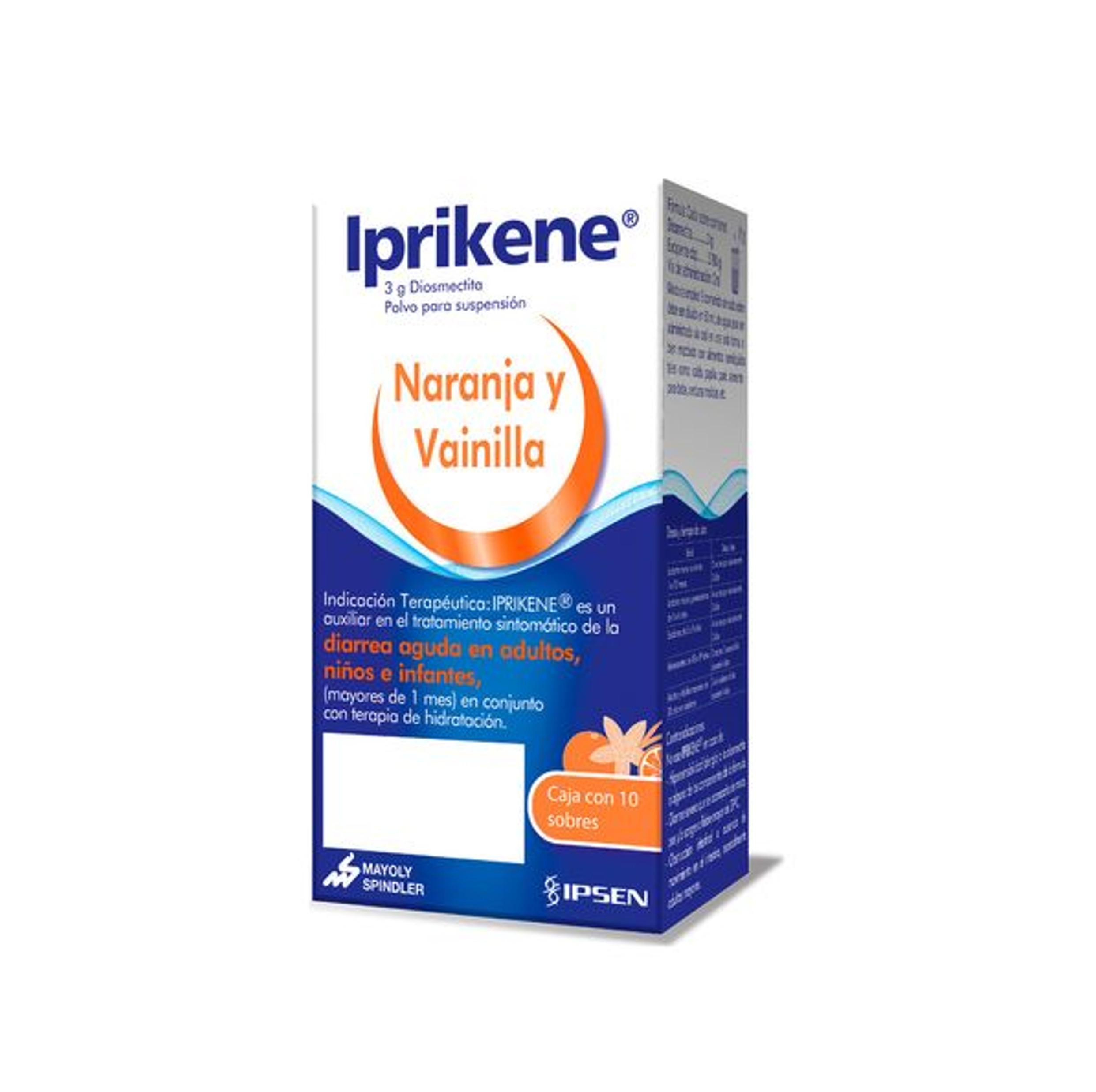 IPRIKENE 3GR C/10 SOBRES NARANJA