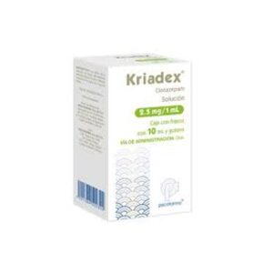 KRIADEX SOL 2.5 MG C/10 ML