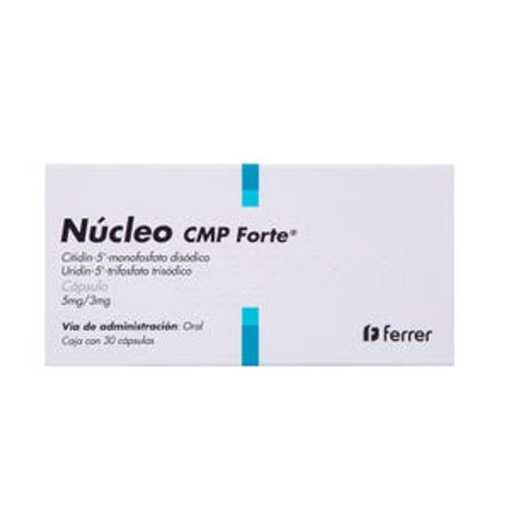 NUCLEO CMP FORTE CAPS 5MG/3MG C/30