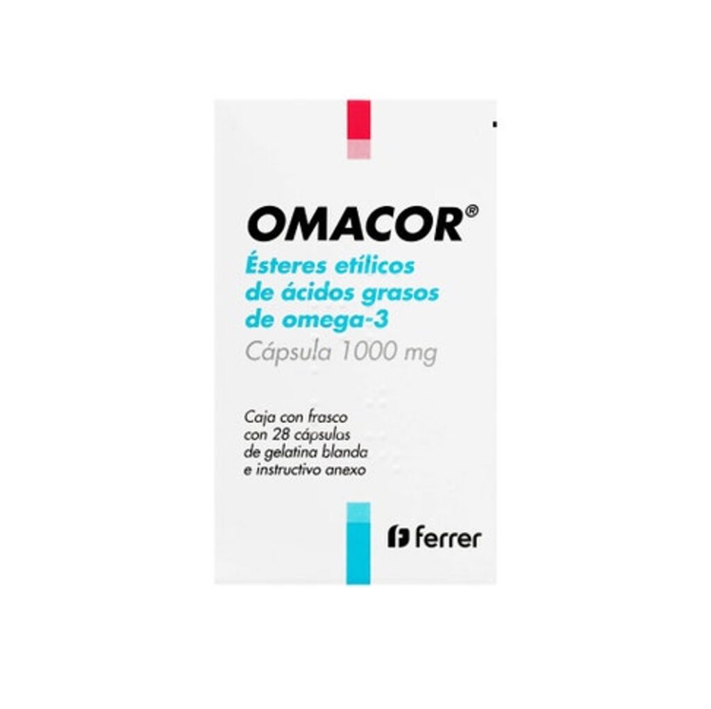 OMACOR C/28 CAP 1000 MG