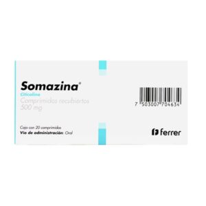 SOMAZINA 500MG C/20 COMPS.