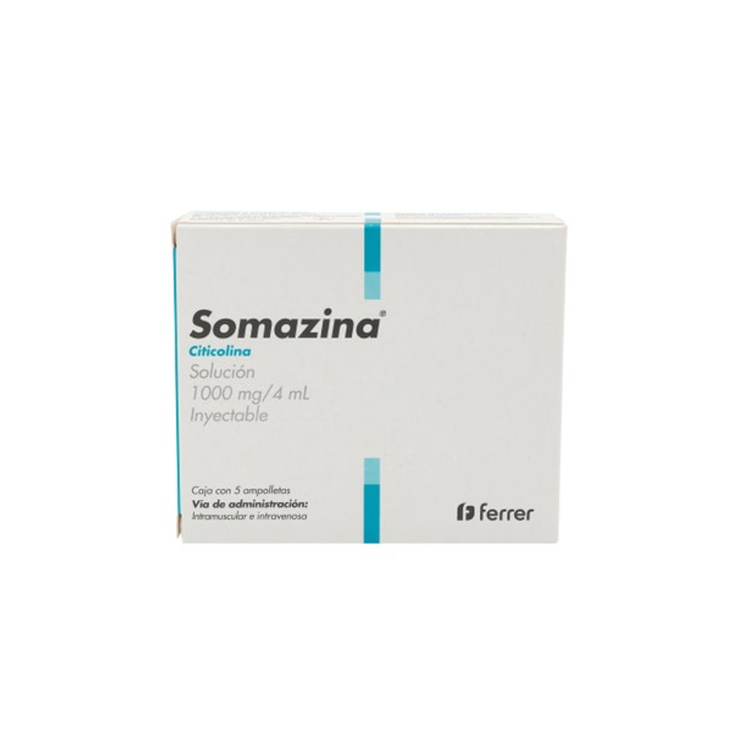 SOMAZINA SOL INY 1GR/4ML C/10