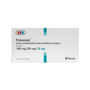 TRINOMIA 100/20/10 MG CON 28 CÁPSULA