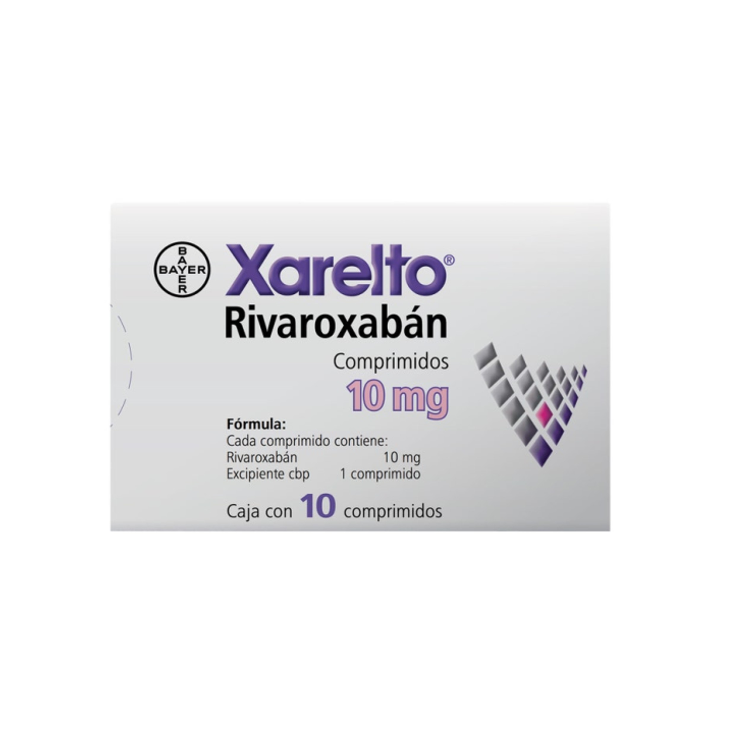 XARELTO 10MG C/10 COMPS