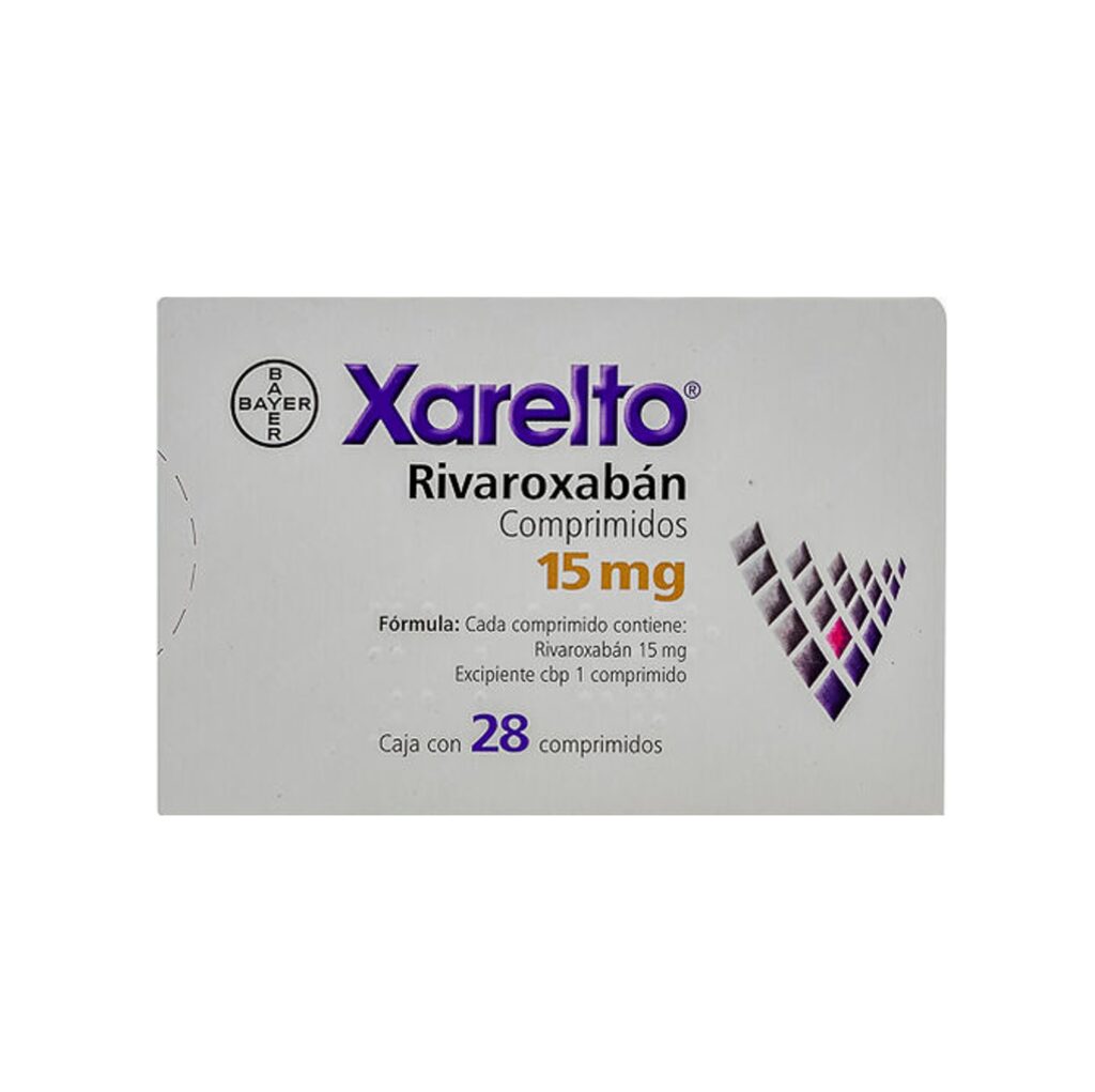 XARELTO 15 MG 28 COMP RIVAROXABAN
